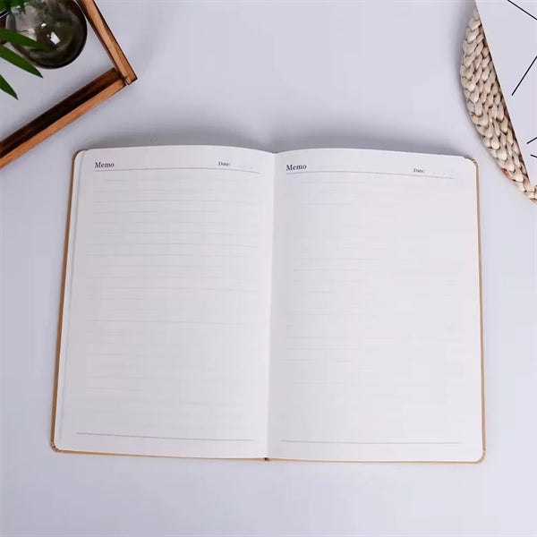 Hardcover Kraft Notebook with Strap