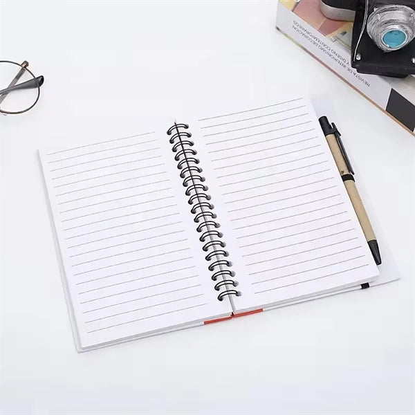 Hardcover Journal with Paper Pen