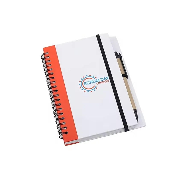 Hardcover Journal with Paper Pen