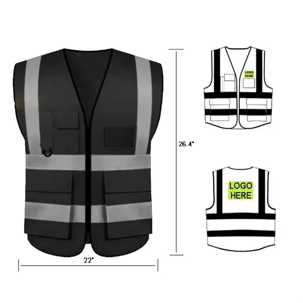 Safety Vest W/ Reflective Strip