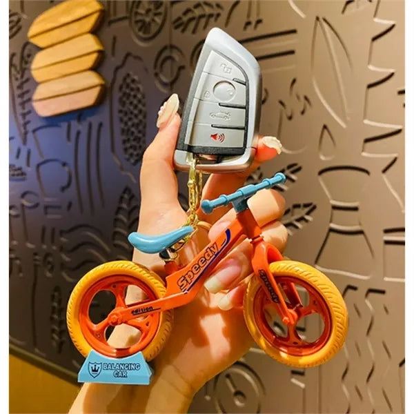 Alloy Plastic Detachable Assembly Bicycle Key Chain