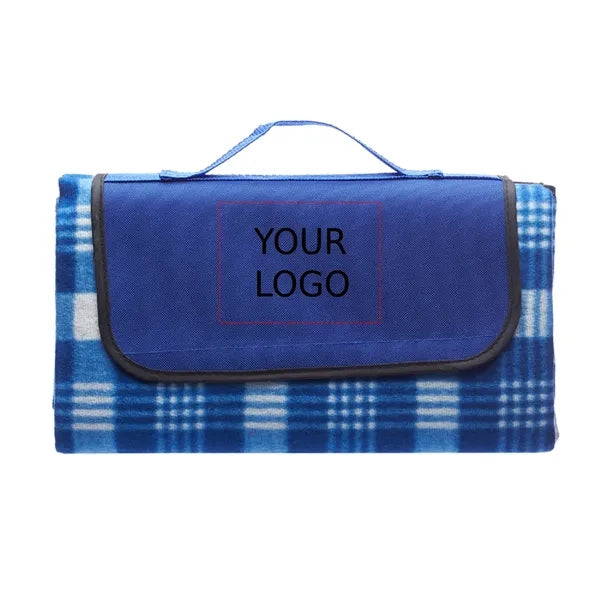 Fleece Roll-Up Travel Blanket