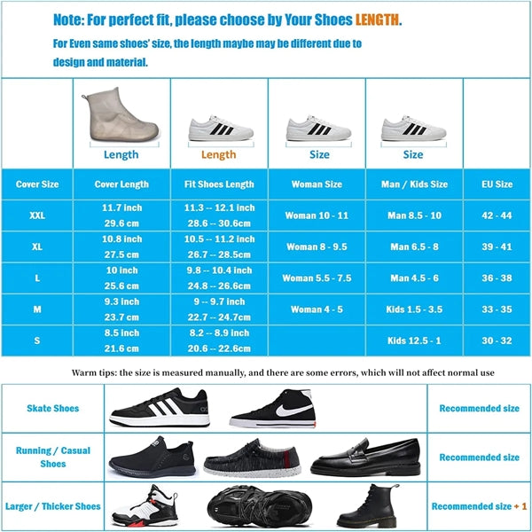 Outdoor Waterproof Shoe Covers