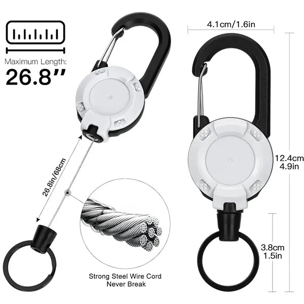 Retractable Keychain