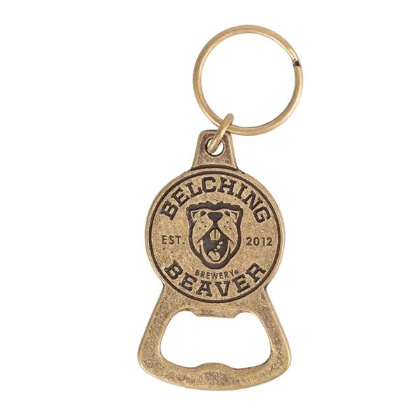 Die Cast Bottle Opener Key Ring