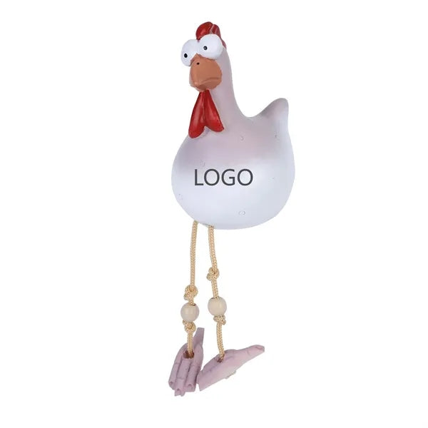 Dumb Chicken Ornaments
