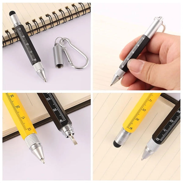 Multitool Tool Pen With Ruler Key Ring