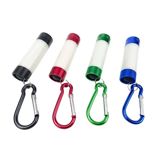 Mini LED Backpack Light Keychain Torch Pocket Flashlight