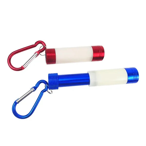Mini LED Backpack Light Keychain Torch Pocket Flashlight
