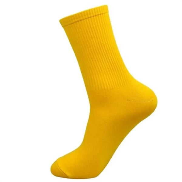 Weave Cotton Athletic Crew Socks