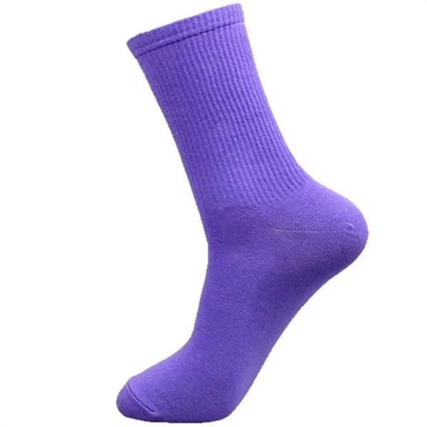 Weave Cotton Athletic Crew Socks