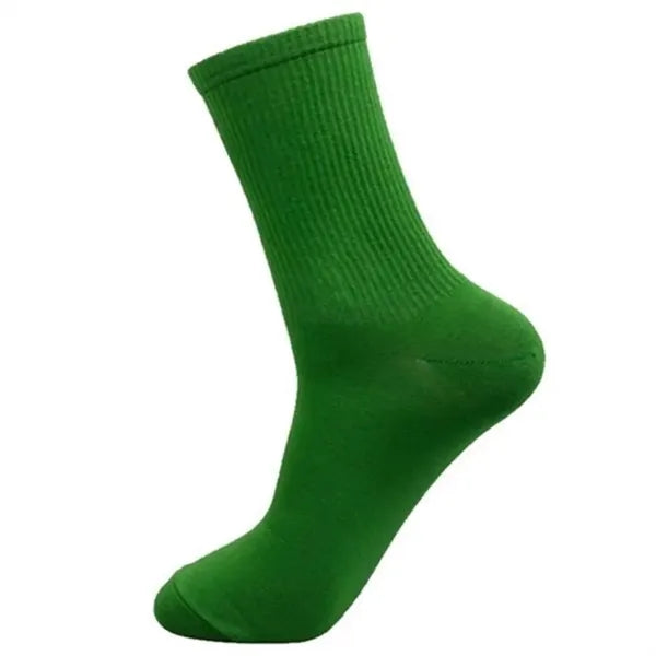 Weave Cotton Athletic Crew Socks