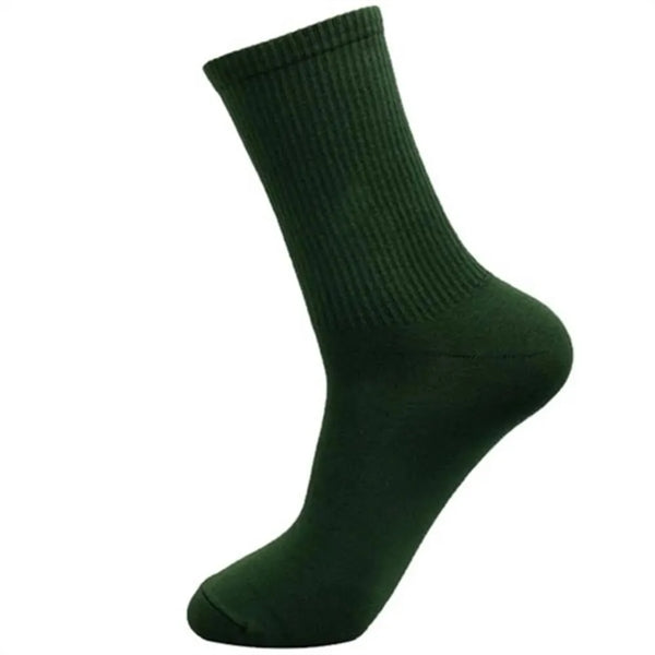 Weave Cotton Athletic Crew Socks