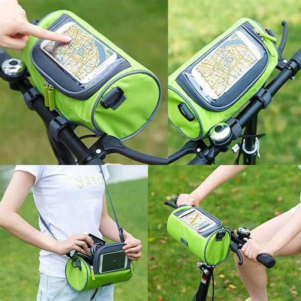 Outdoor Large Capacity Bike Bag With Touch Screen