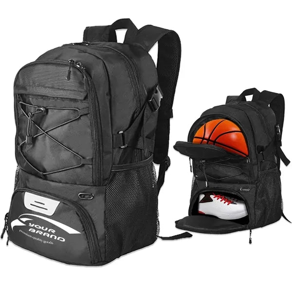 Outdoor Sports Gear Baseball Basketball Shoulder Backpack