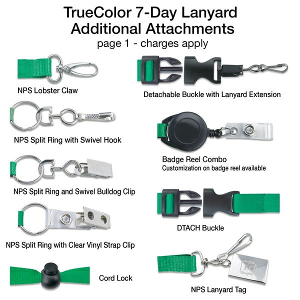 3/8" TrueColor Custom Bamboo Lanyard