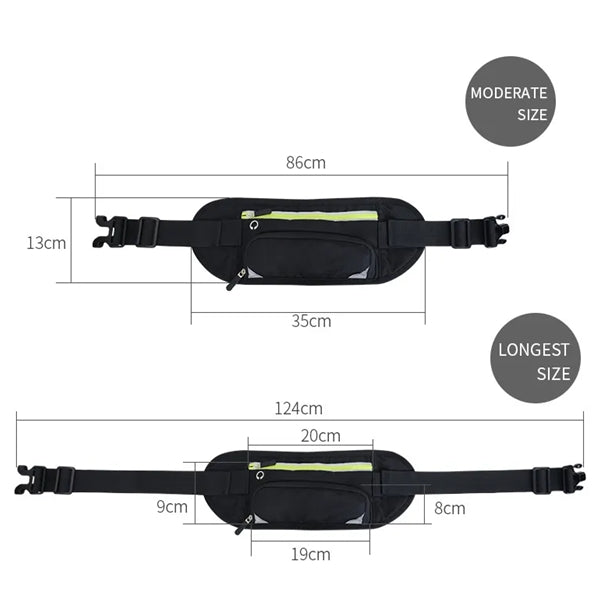 Outdoor Hiking Waterproof Fanny Pack With Kettle Bag