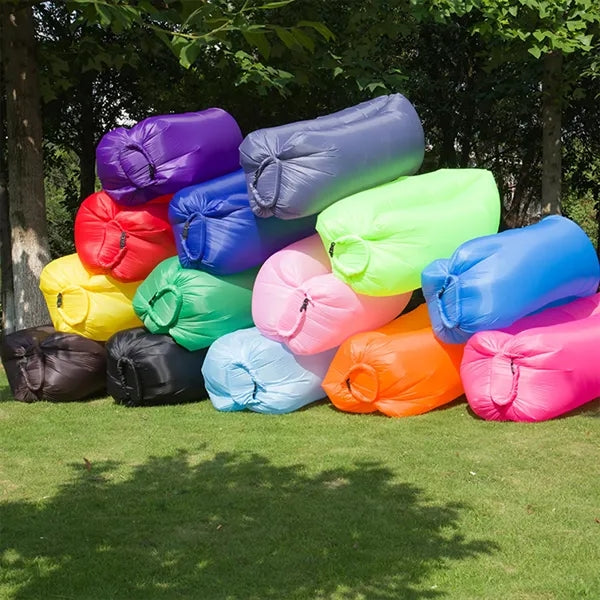 Vibrant Customizable Eye-Catching Inflatable Logo Lounger