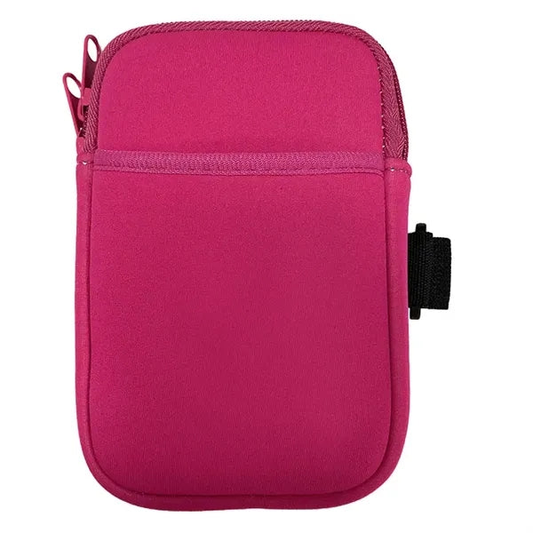 Tumbler Bottle Pouch with Strap & Zipper