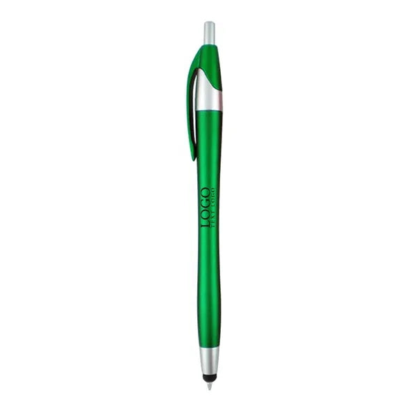 Matte Color Stylus Ballpoint Pen