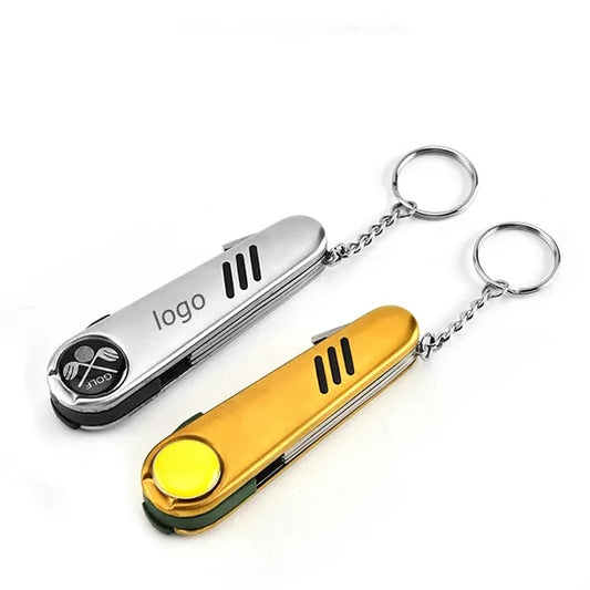 6-In-1 Stainless Steel Multi Golf Tool