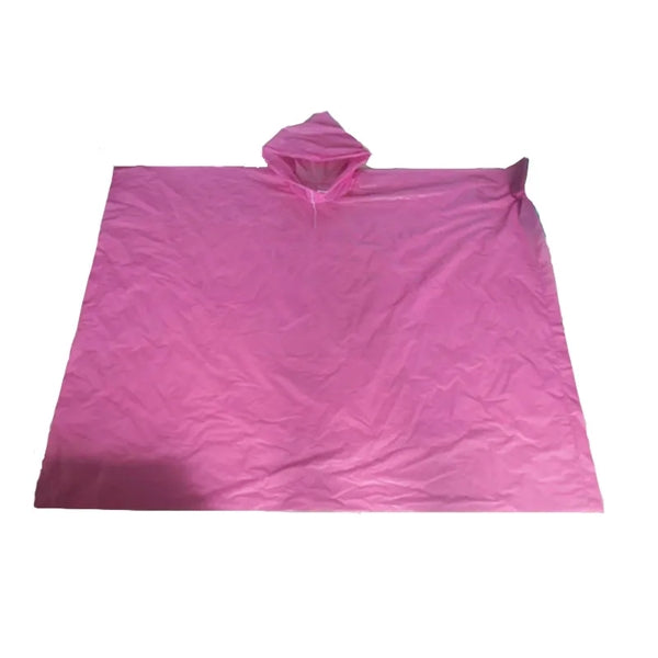 Disposable Biodegradable Translucent EVA Rain Poncho