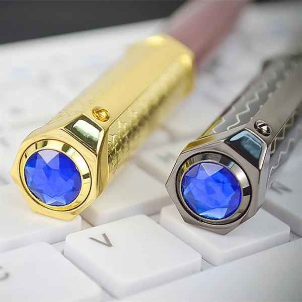 Business Retractable Metal Ballpoint Pen With Clip