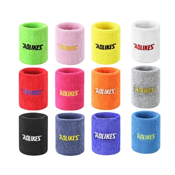 Outdoor Polyester Cotton Sport Bracer Wristband