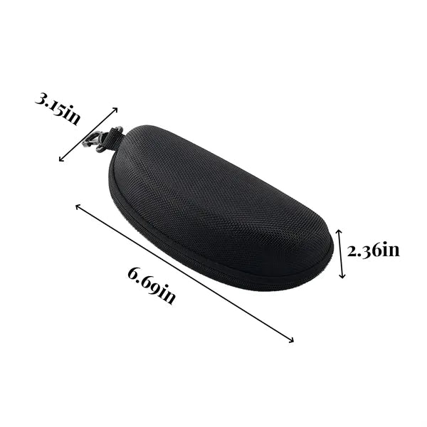 Travel Zipper Eyeglasses Sunglasses Case