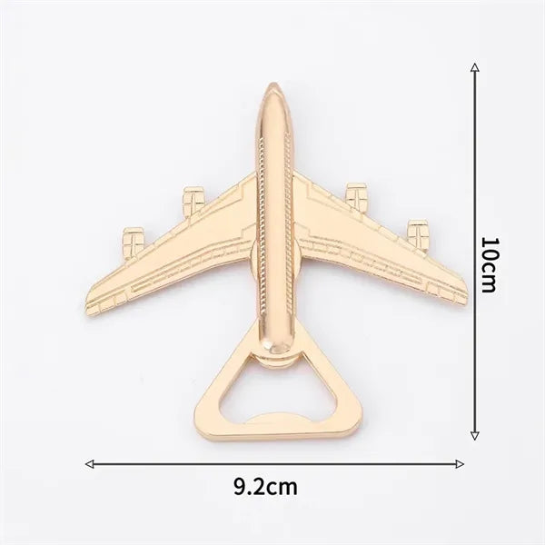 Airplane Bottle Opener Wedding Favors