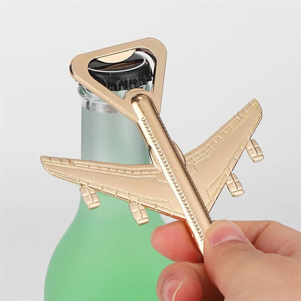 Airplane Bottle Opener Wedding Favors