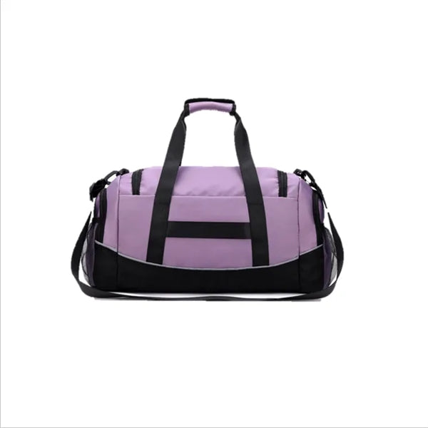 38L Waterproof Colorblocked Sports Duffel Bag Tri-pocket