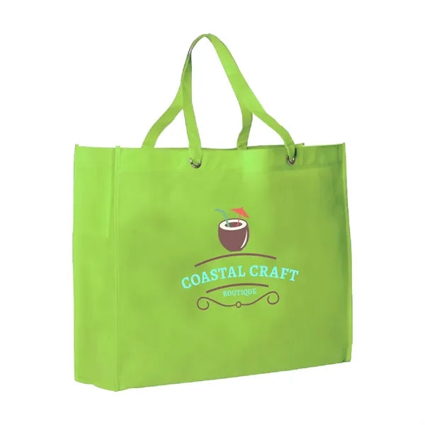 Shopper Non-Woven Tote Bag (Full Color Imprint)