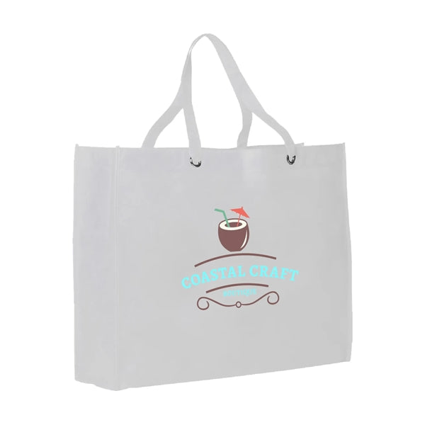 Shopper Non-Woven Tote Bag (Full Color Imprint)