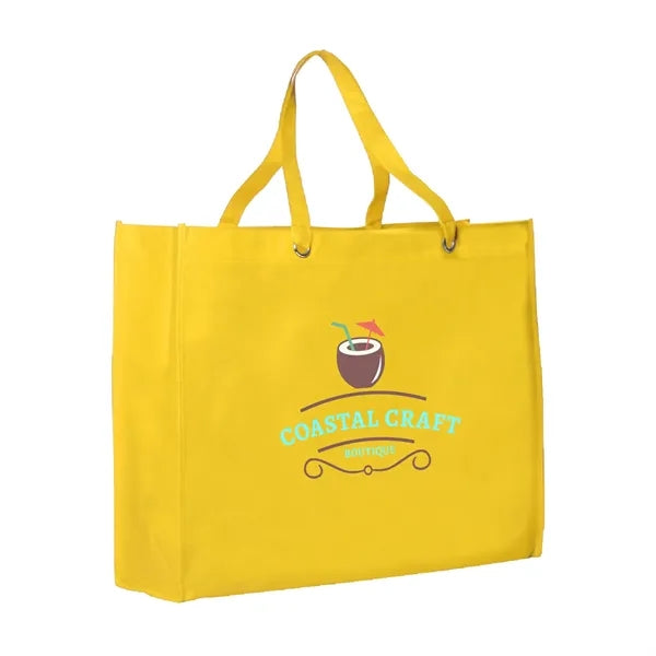 Shopper Non-Woven Tote Bag (Full Color Imprint)