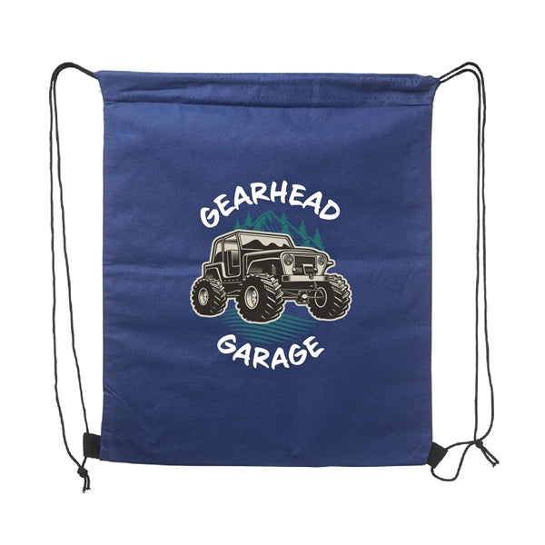 Wanderlust Drawstring Backpack (Full Color Imprint)