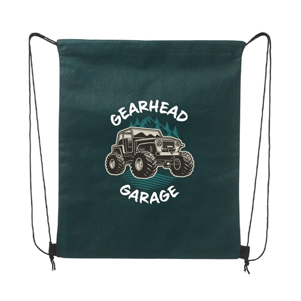 Wanderlust Drawstring Backpack (Full Color Imprint)