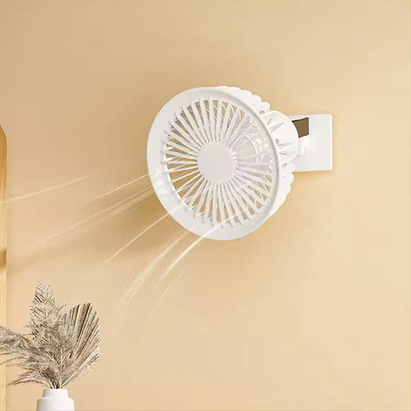 3000 mAh Wall Mount Rotateable Tripod Camping Ceiling Fan