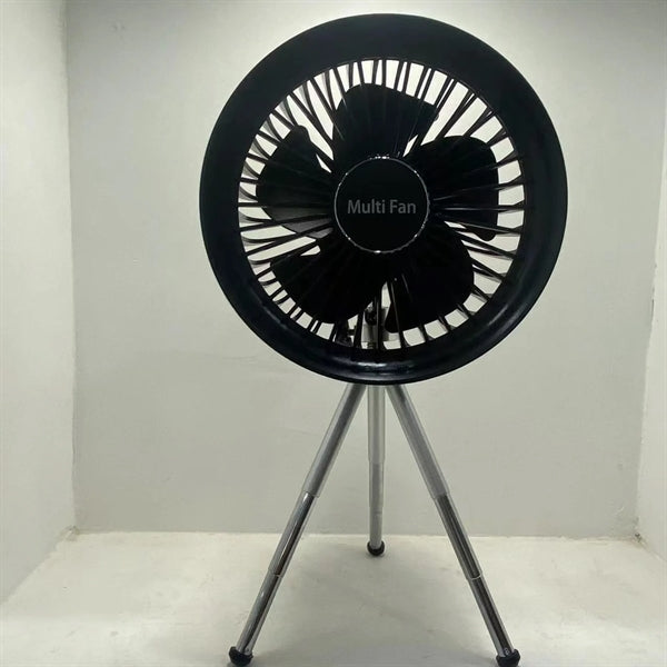 3000 mAh Wall Mount Rotateable Tripod Camping Ceiling Fan
