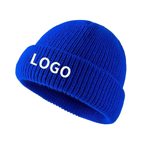 Acrylic Cap Cuff Beanie