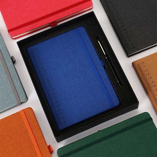 Paper Elastic Band Pen Holder Journal