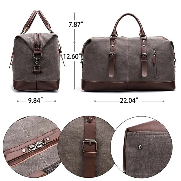 Canvas Weekend Duffel Bag