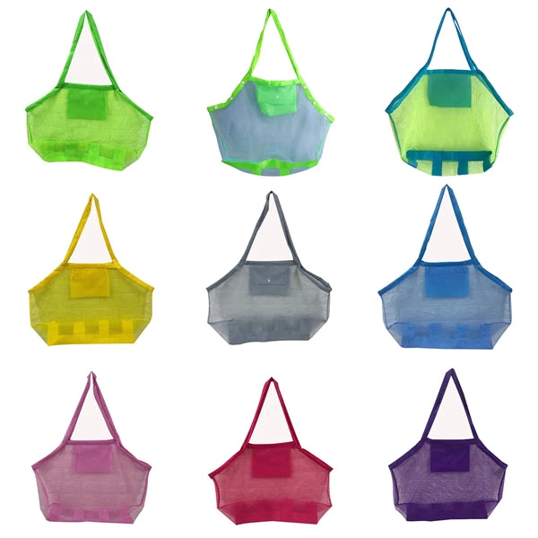 Portable Foldable Mesh Beach Tote Bag