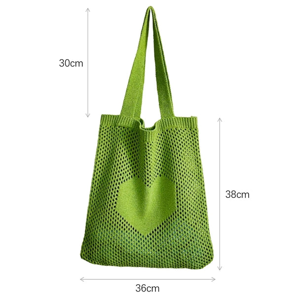 Knitted Hollow Woven Tote Bag