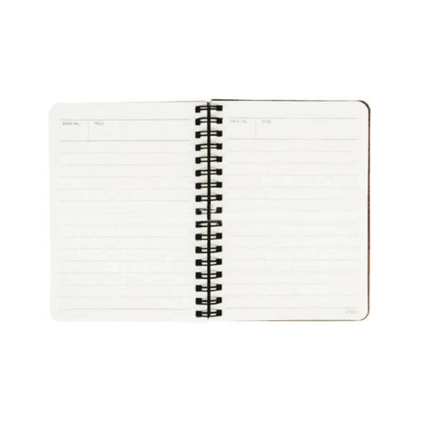 Spiral eco notebook