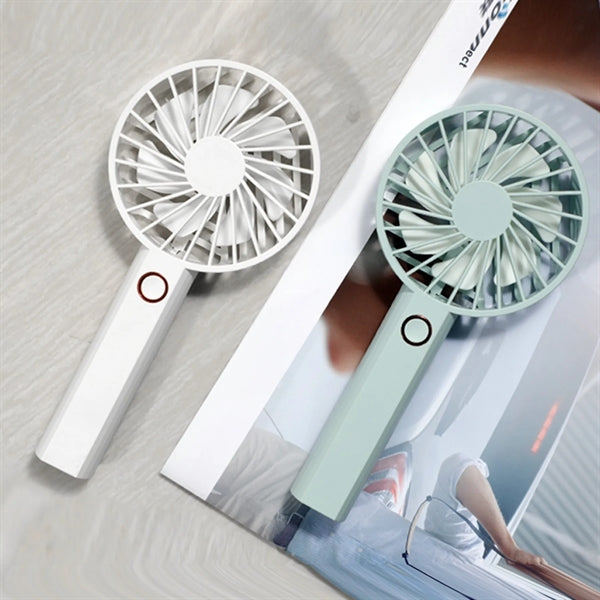 1200 mAh Rechargeable Handheld Small Fan with Phone Holder
