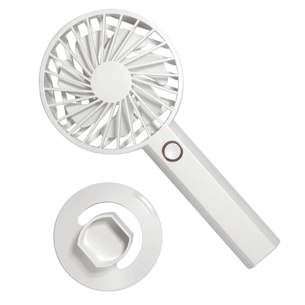 1200 mAh Rechargeable Handheld Small Fan with Phone Holder