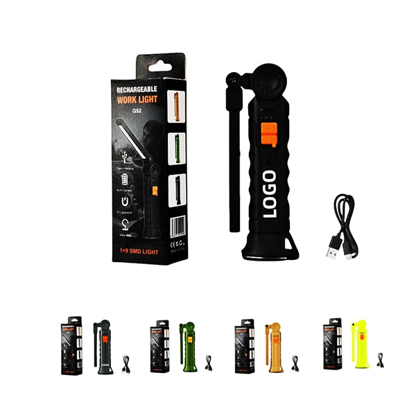 Rechargeable LED Work Lights with Magnetic Base