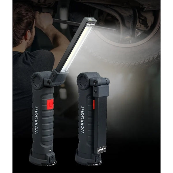 Rechargeable LED Work Lights with Magnetic Base