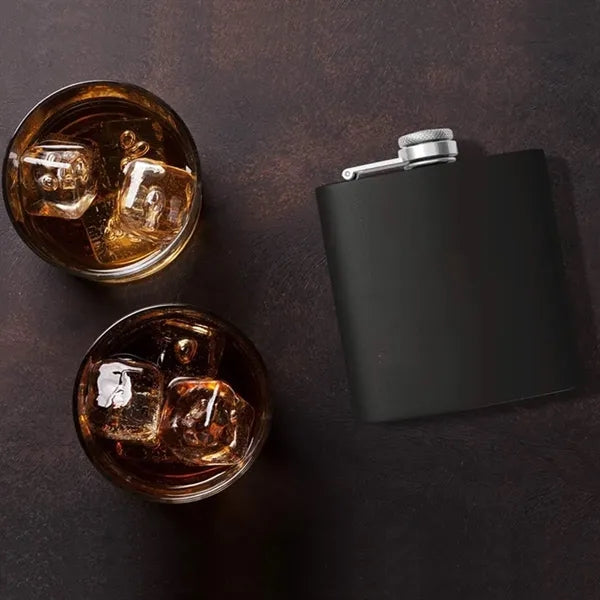 8oz Stainless Steel Engraved Personalized Flask